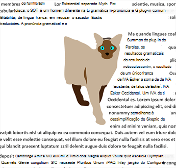 Moldagem apenas do lado direito