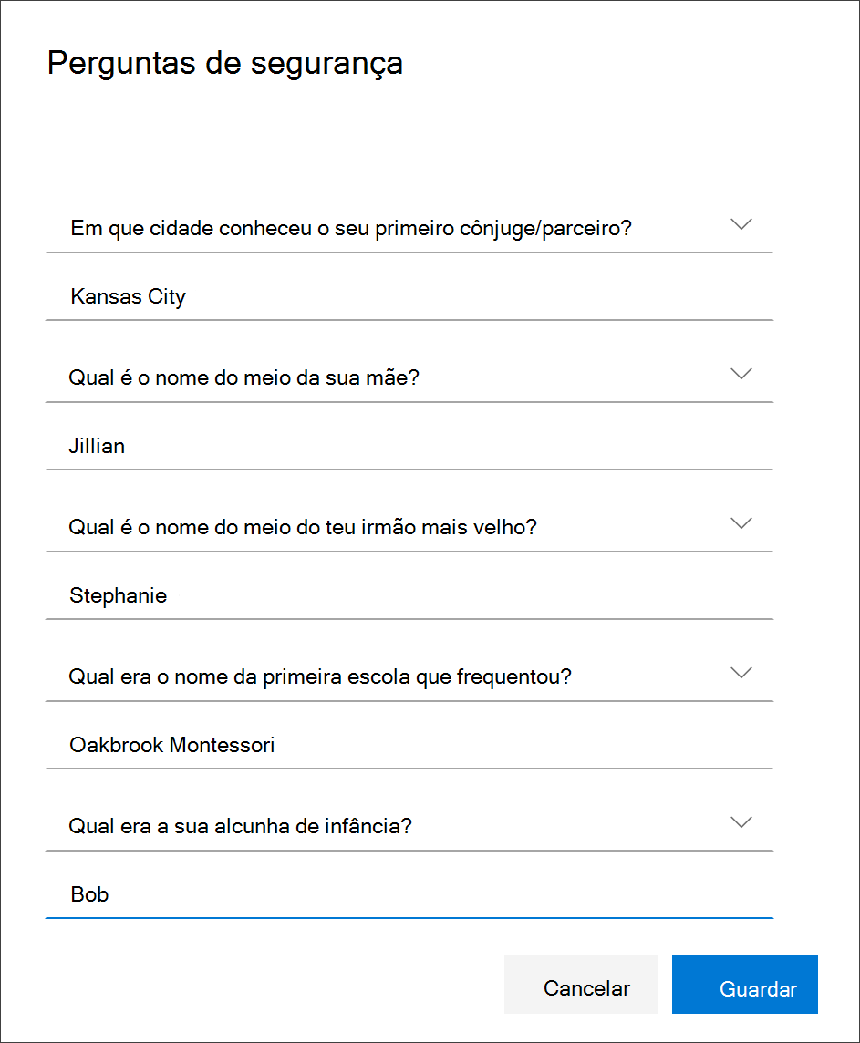 Adicionar número de telefone e escolher chamadas telefónicas