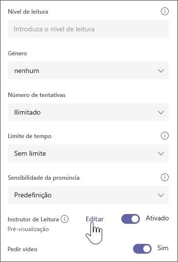 captura de ecrã da passagem selecionada, com opções adicionais para modificar a atribuição