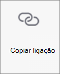 Botão Copiar ligação no OneDrive para Android