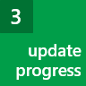 Progresso da atualização