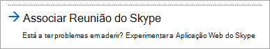 Participar com Aplicação Web do Skype para Empresas
