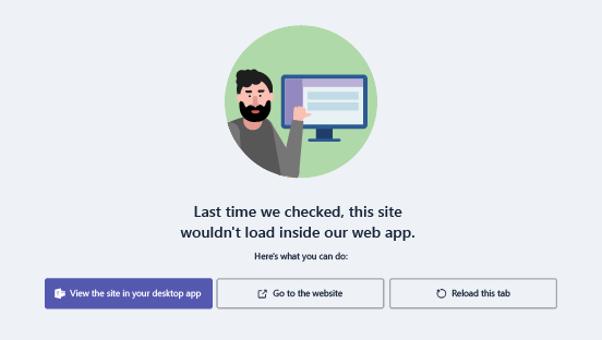 Opções quando tem problemas ao carregar um site