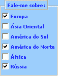 Exemplo de controle de caixa de seleção ActiveX