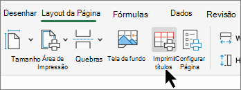 Imprimir títulos Captura de tela do botão