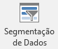 Captura de tela do botão Inserir Segmentação.