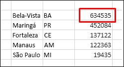 Classificar dados sem uma linha de cabeçalho