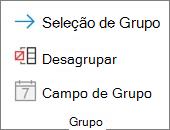 imagem da faixa de opções do excel