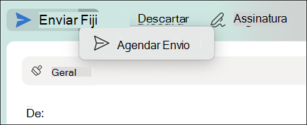 Agendar Envio