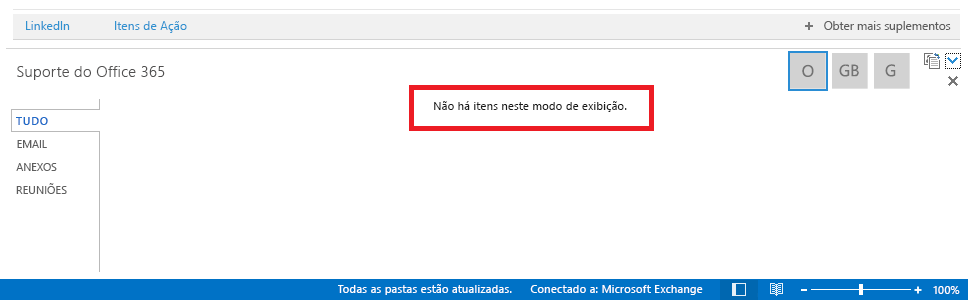 Painel de Pessoas vazio