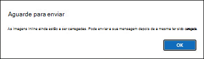 nova imagem do Outlook causa problemas ao enviar emails