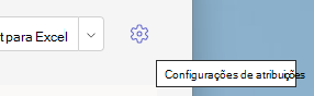 Definições de atribuição