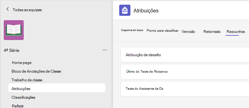 Atribuições