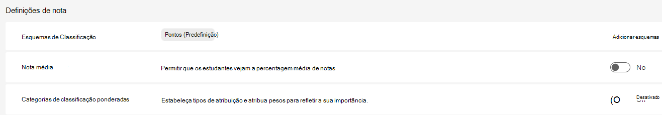 definições de notas