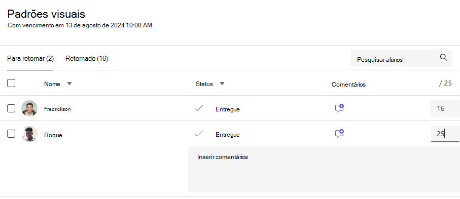 classificação