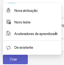 Nova atribuição