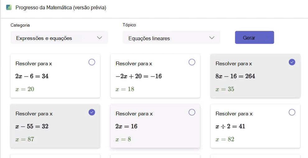 Progresso do Matemático