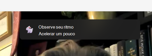 Captura de tela do ritmo.
