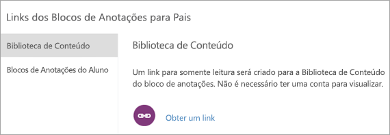 Criar ligações de encarregado de educação e tutor para a Biblioteca de Conteúdos ao selecionar