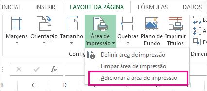 Adicionar à Área de Impressão