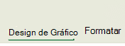 As guias contextuais para gráficos no Microsoft 365, Office 2024 e Office 2021.