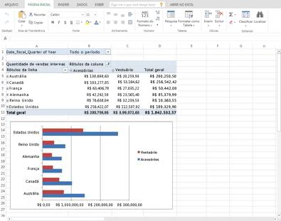 Livro do Excel no modo de edição do browser com o friso Base visível