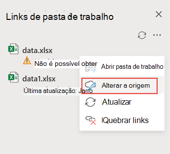 corrigir link quebrado da web