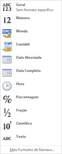 Galeria Formato de número