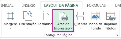 Definir Área de Impressão