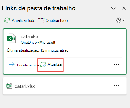 Pasta de trabalho específica do Windows Update