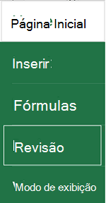 Toque em Revisar