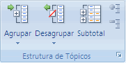 Faixa de Opções do Outlook