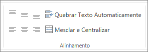 Alinhamento de texto