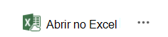 Abrir no ponto de entrada do Excel para solução de sincronização de dados antiga