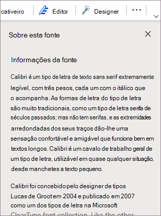 Sobre esta fonte