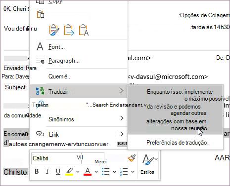 Traduzir enquanto compõe