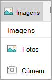 Menu Imagens