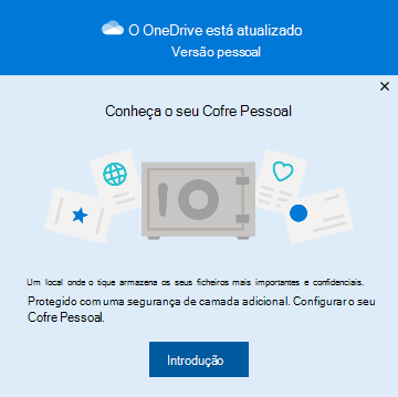 Introdução ao Cofre Pessoal