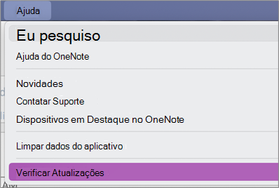 Verificar se há Atualizações