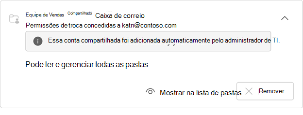 Caixa de correio automatizada oculta