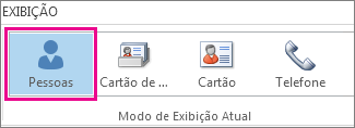 Selecione Pessoas em Modo de Exibição Atual