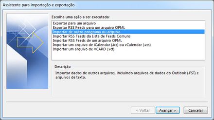 Assistente para Importação e Exportação