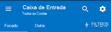 Alternando para o modo de exibição de Destaques