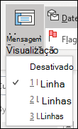 Definir visualização de mensagem