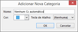 Adicionar Nova Categoria
