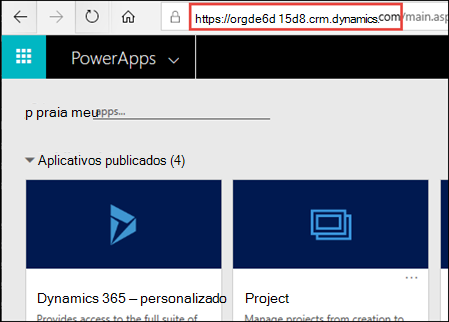 ID da Instância
