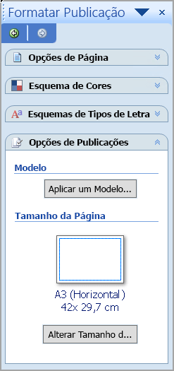 Formatar publicação