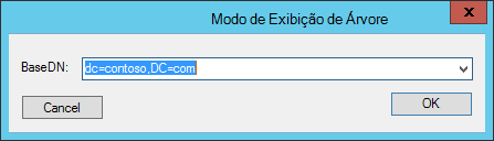 Modo de Exibição de Árvore
