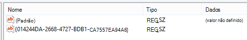 Log de eventos da Rede Hyper-V mostrando um evento de erro