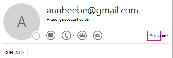 Escolha Adicionar.